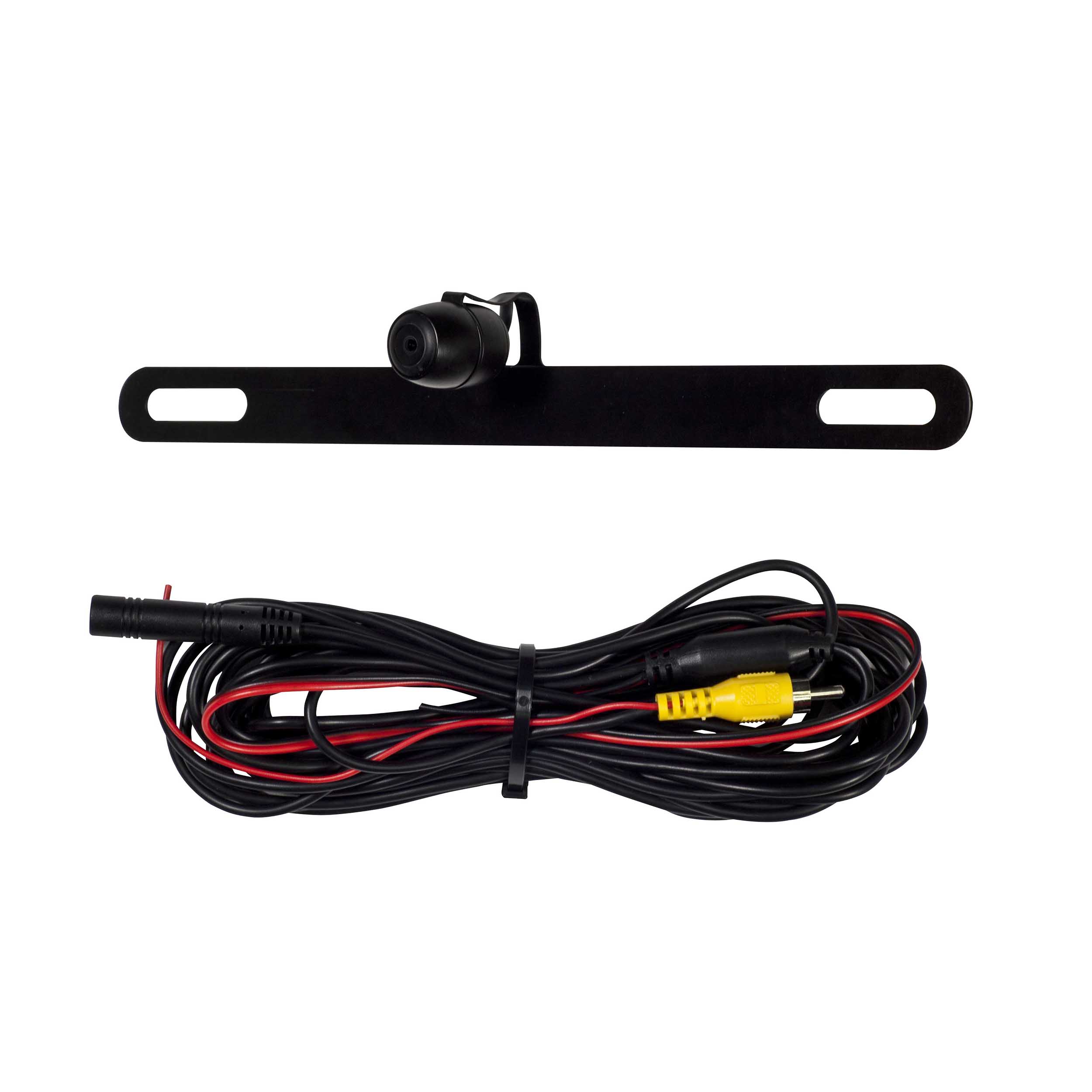 Above License Plate Camera