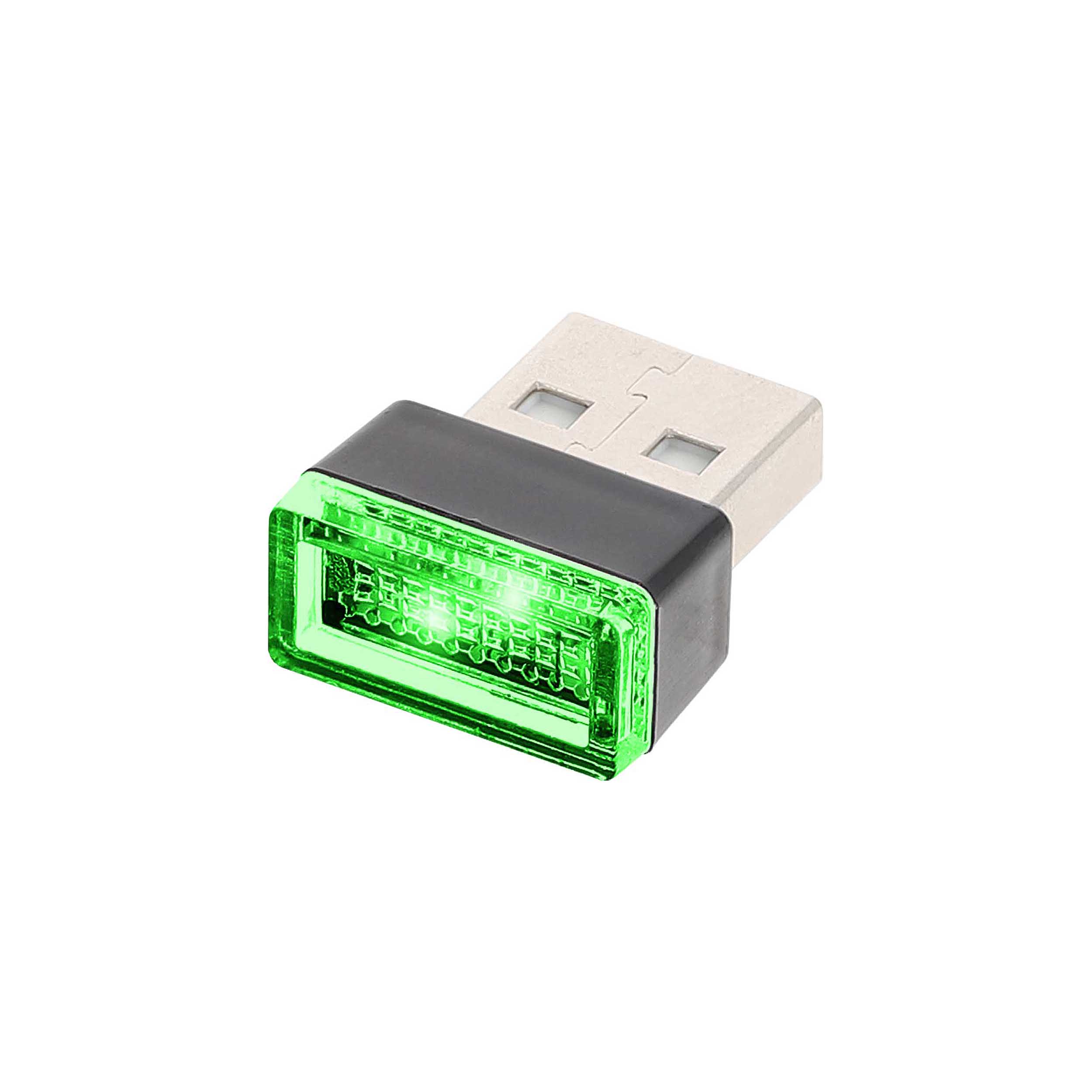 Daytona Lights USB-A Dongle Accent Lights (Green) - 2 Pack
