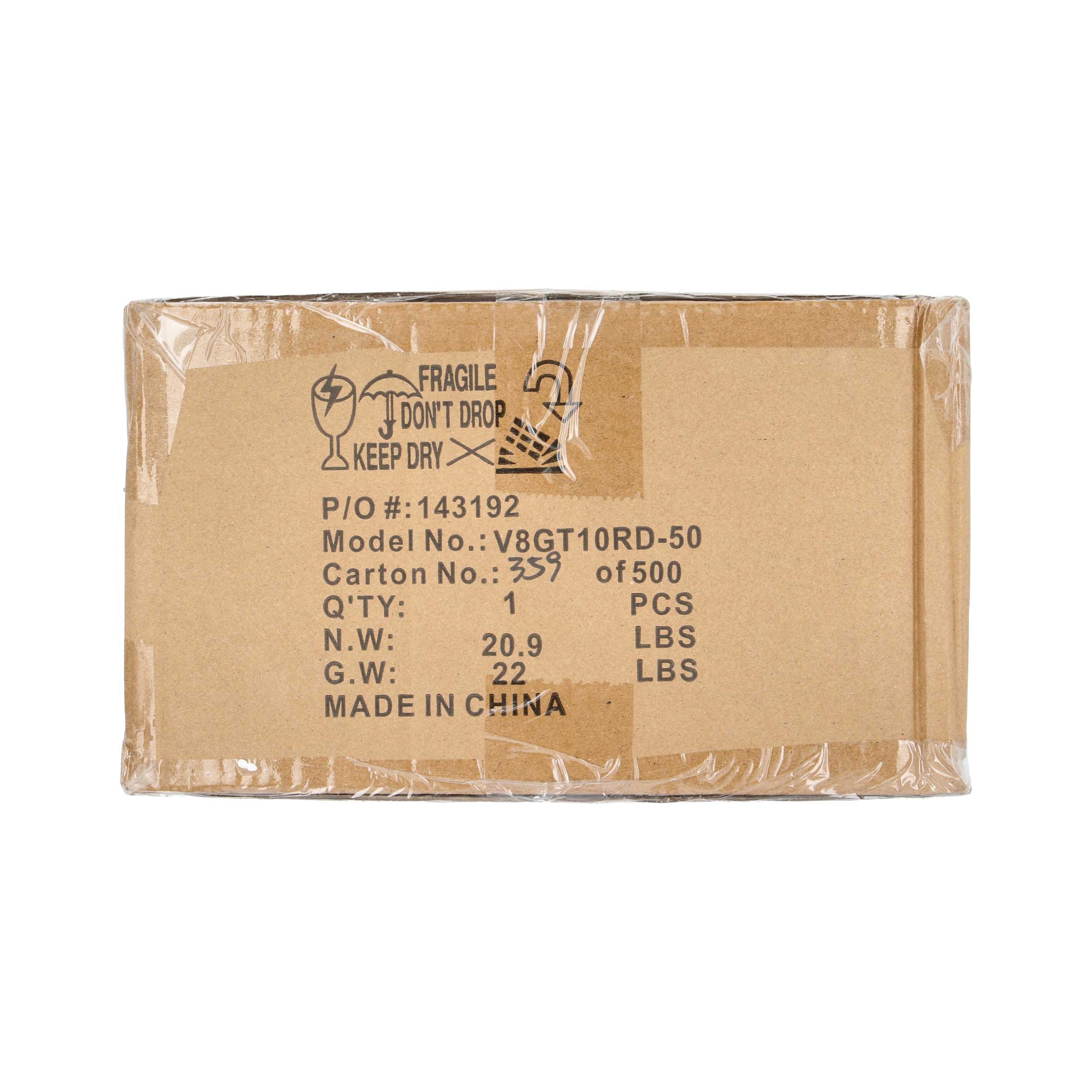 V8GT Series 1/0 AWG OFC Power Wire | 50 ft. | Red