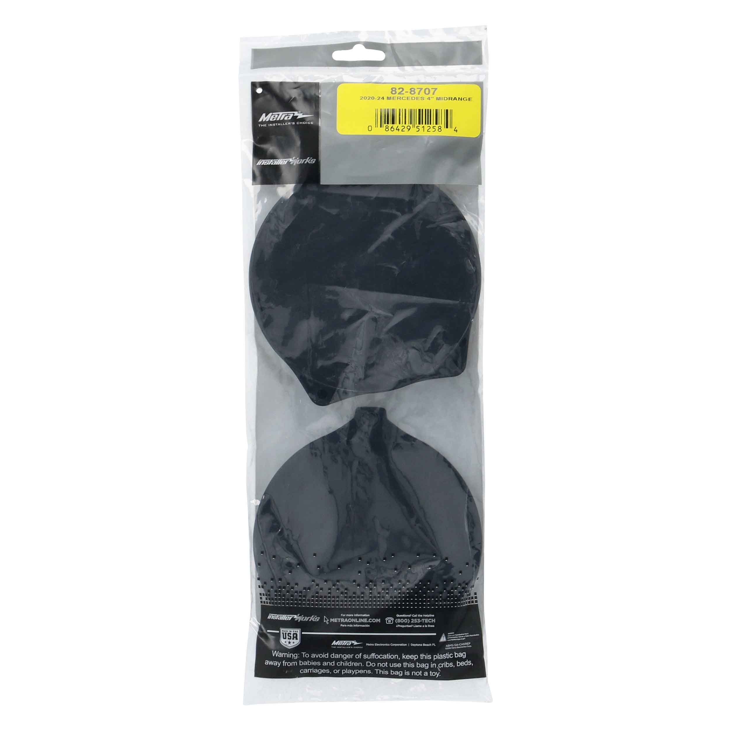 Speaker Adapter Plates - Fits Mercedes 2020-2024