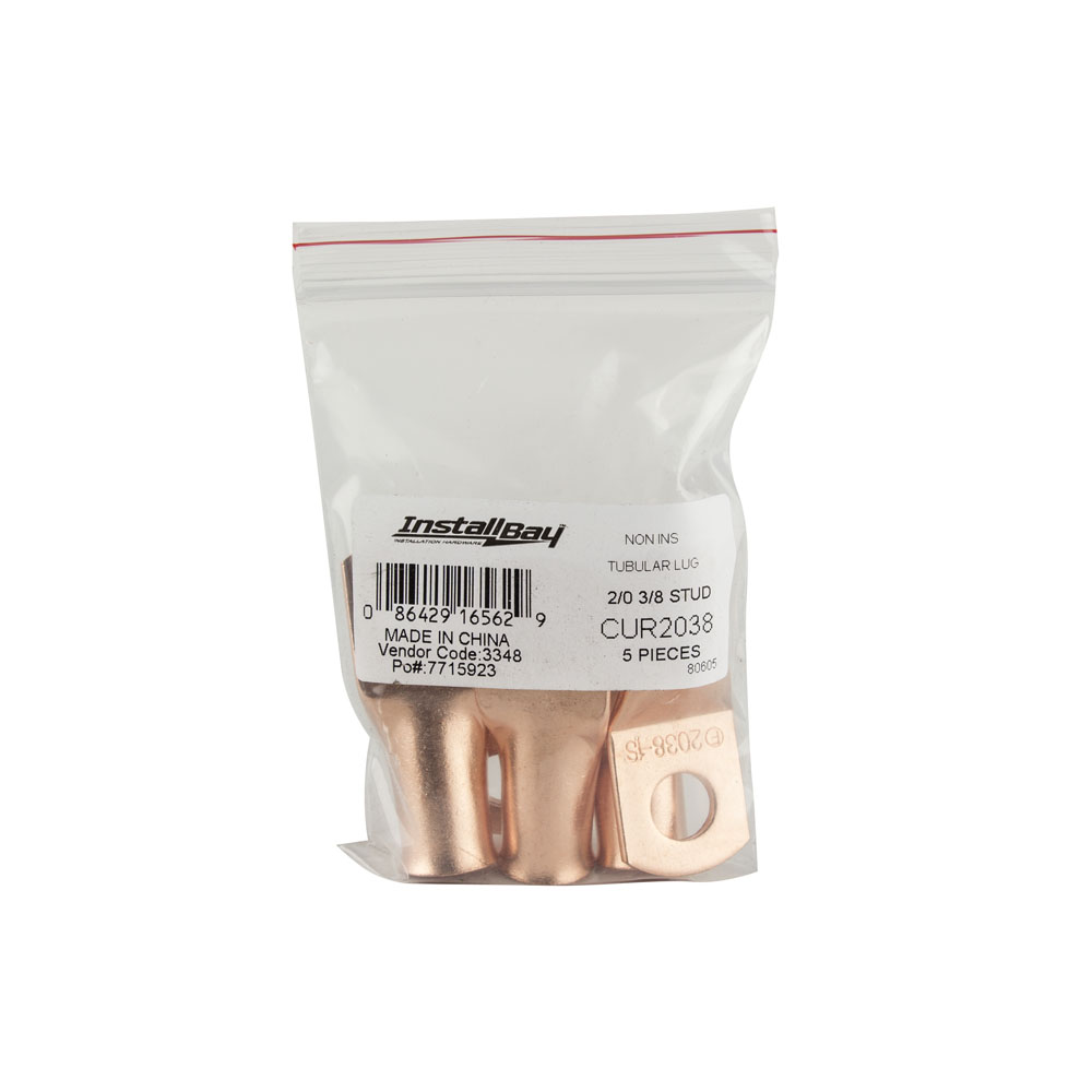 2/0 GA 3/8IN COPPER RING - 5PK