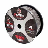 V8GT OFC Power Wire | 4 AWG | 100 ft. | Blue