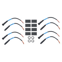 Heise Connect Low Voltage Chasing Solder-On Adapters  4-Pack