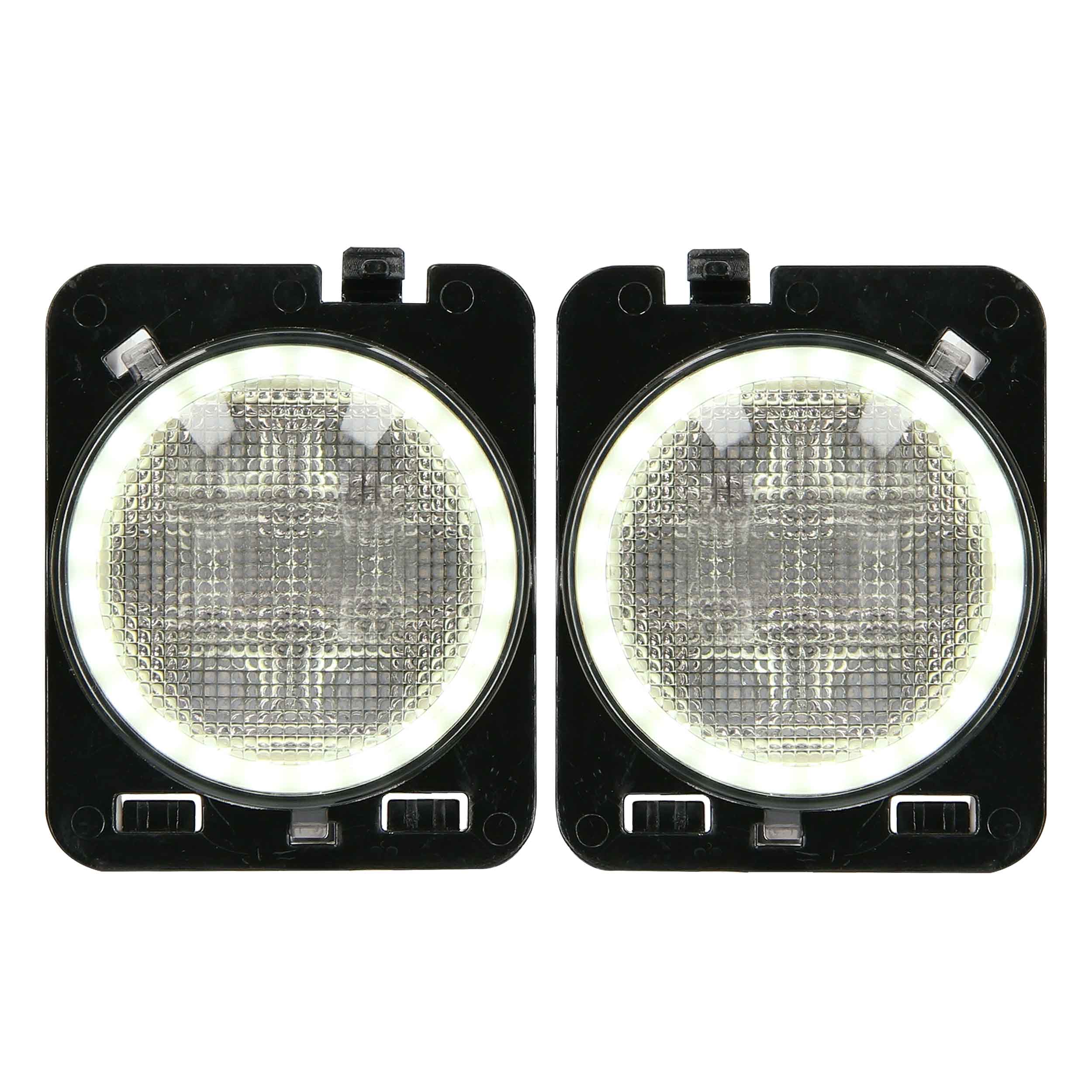 Amber LED Side Marker with Halo - Wrangler JK 2007-2018