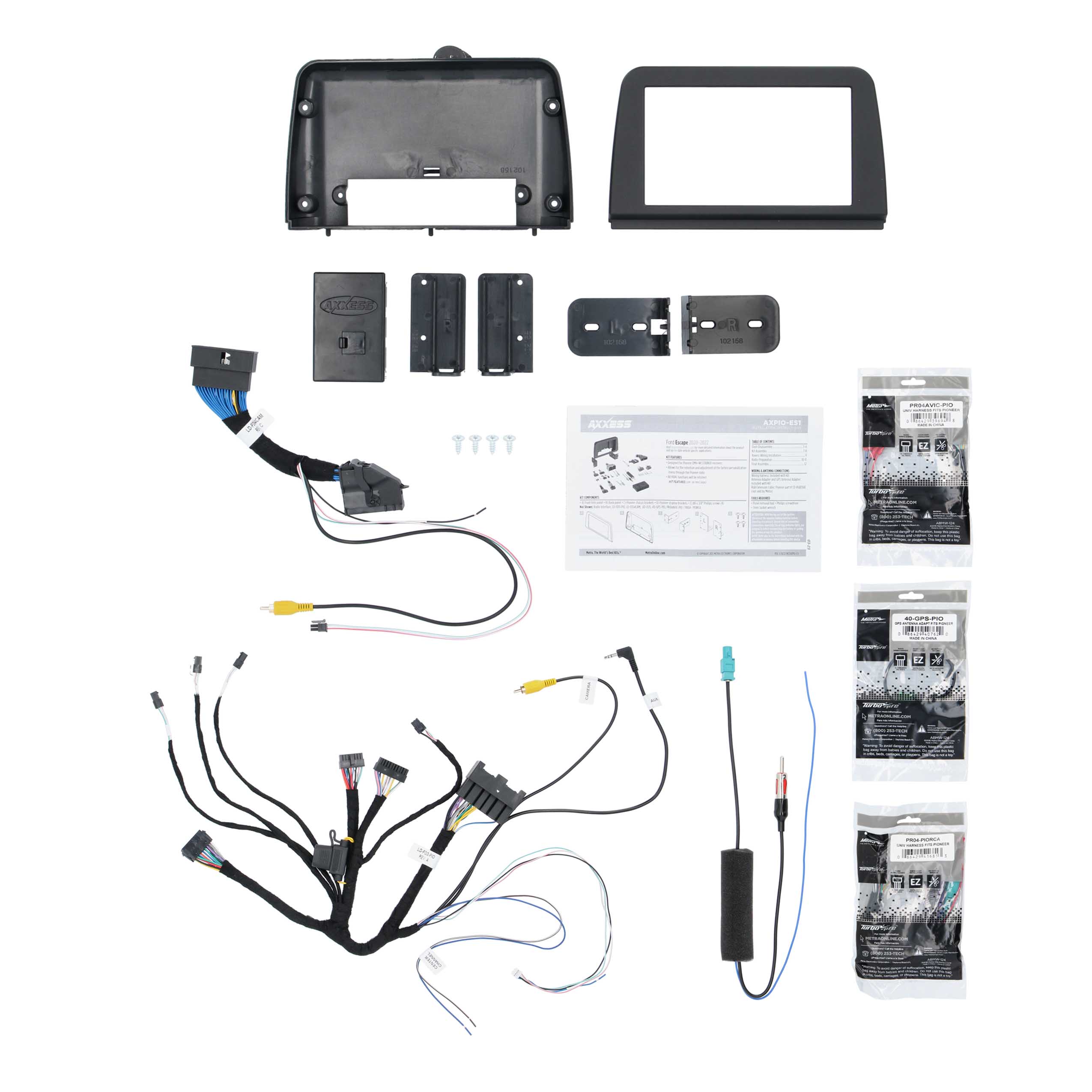 FORD ESCAPE PIONEER RADIO INTEGRATION 2020-2022