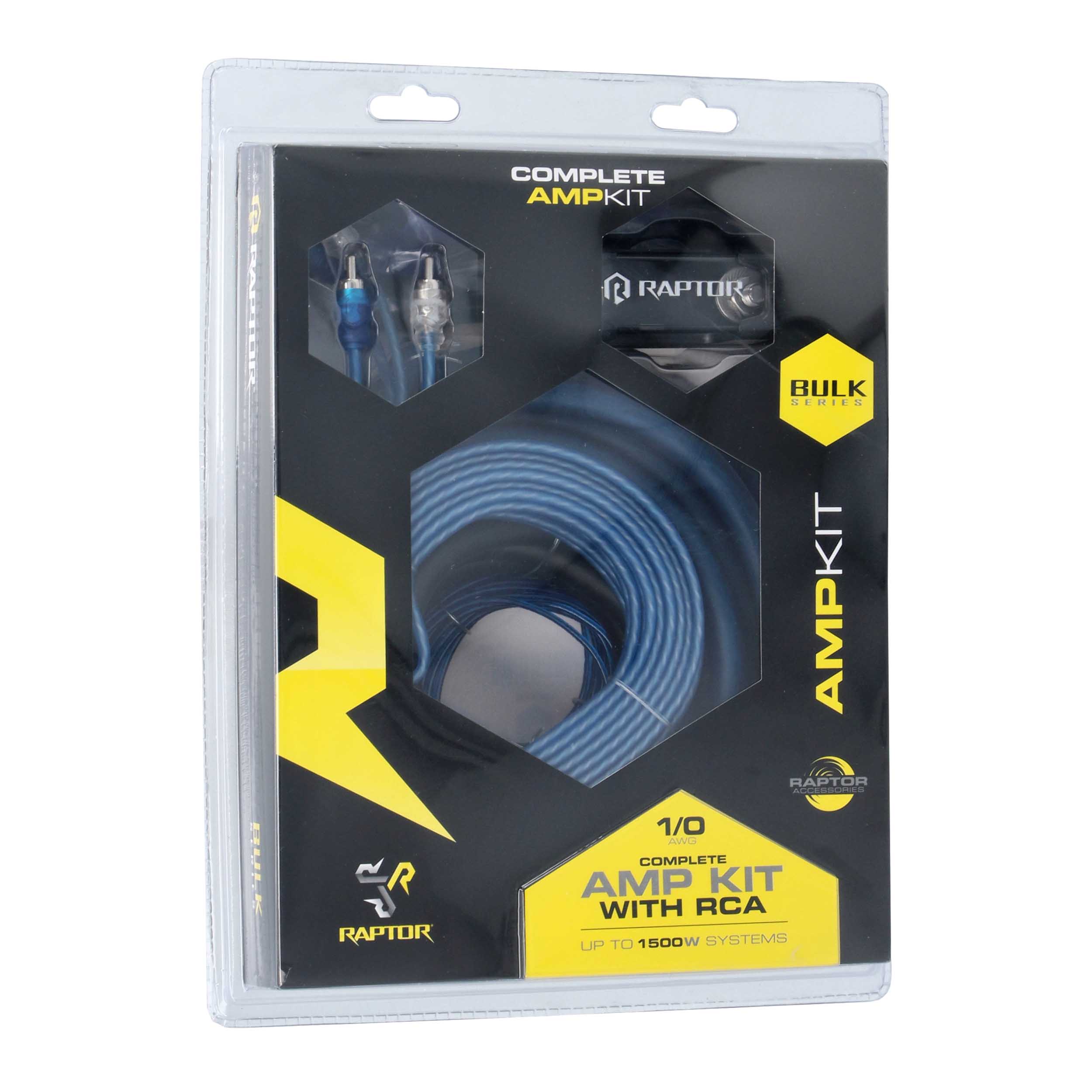 RAPTOR CCA 1/0 AWG AMP KIT - BULK SERIES