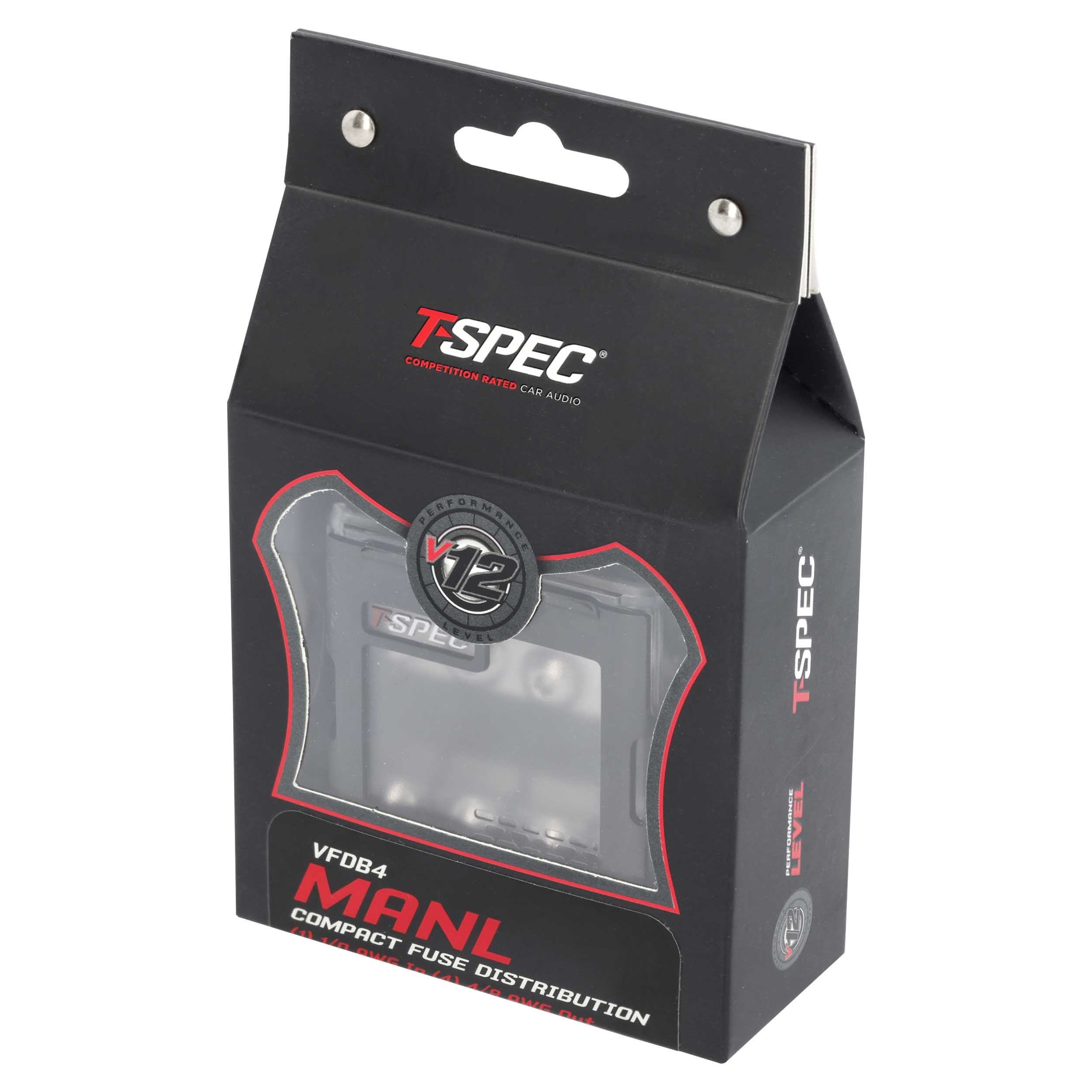 MANL Fuse Distribution Block | 1/0 – 4 AWG In, (4) 4/8 AWG Out