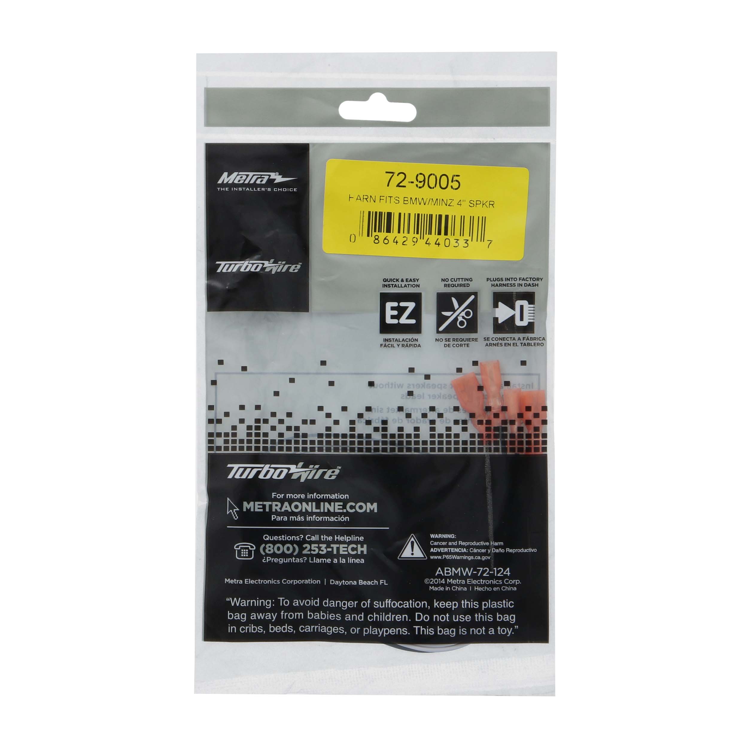 Speaker Harness Fits Select BMW