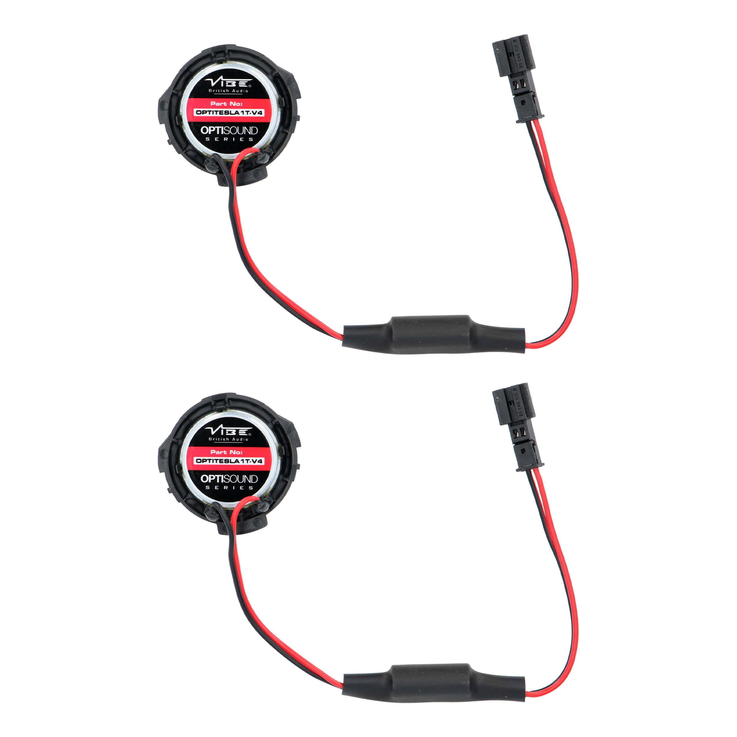 Plug-N-Play 1” Tweeter Speaker Kit - Fits Select Tesla