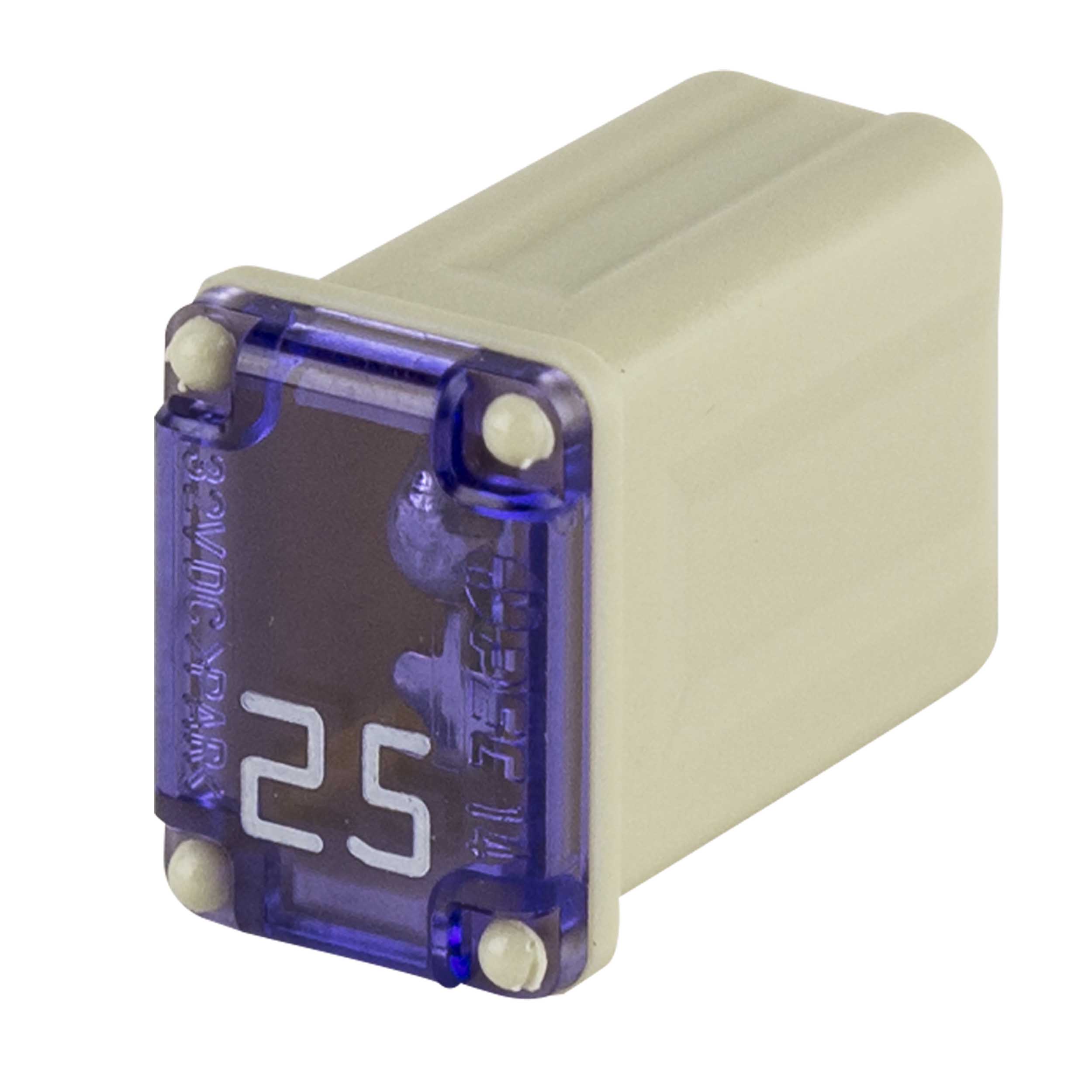 25AMP MICRO FEMALE TIME DELAY FUSE - each
