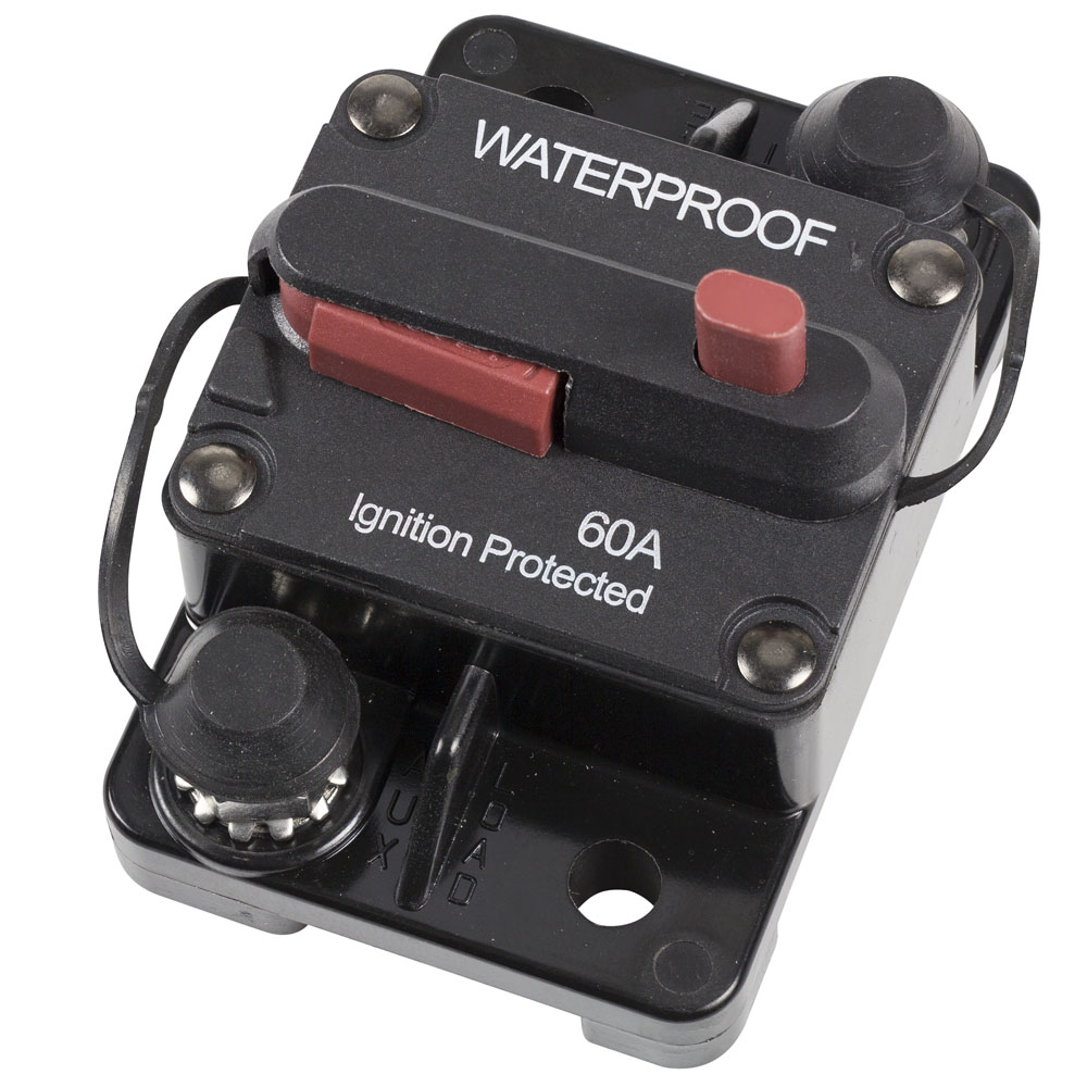 Circuit Breaker Manual Reset IP67 Rated - 60 Amp
