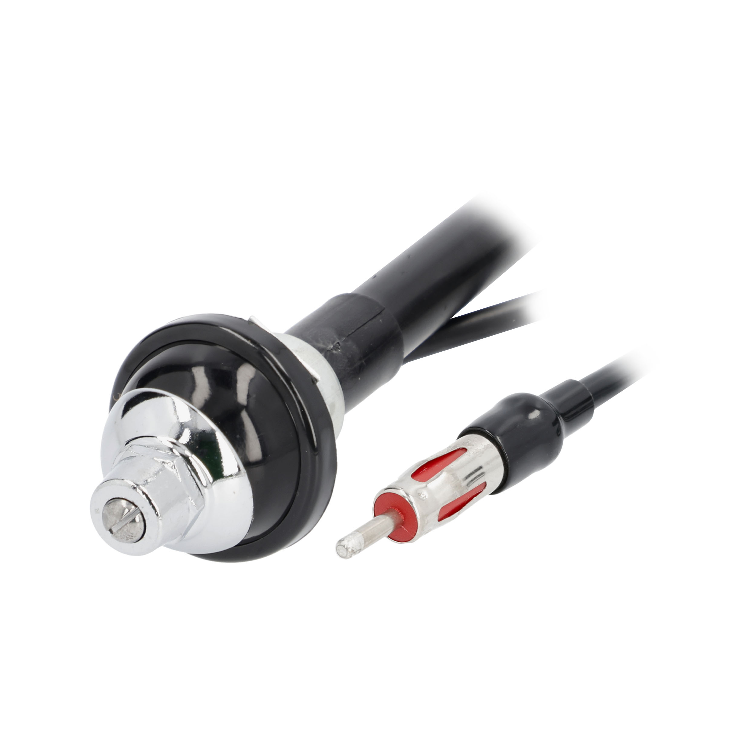 Key Lock Universal Retractable Antenna - 31 Inch