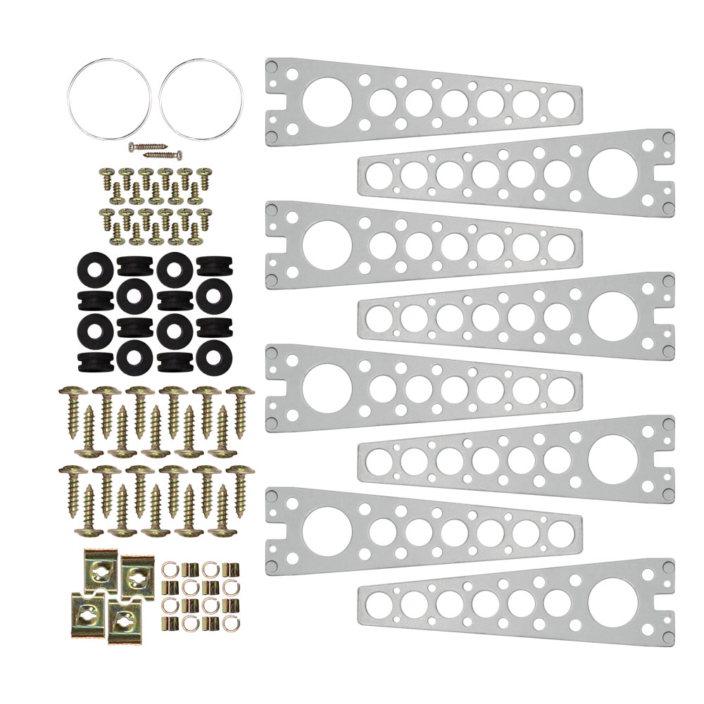 Universal Power Window Set w/JW-33ED Kit (2 Door)