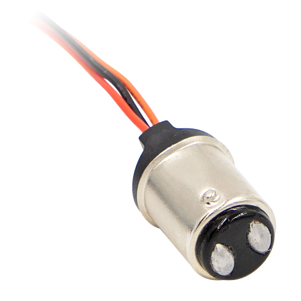 Bullet Style Red Front 1157 LED Insert - Harley Davidson, Pa