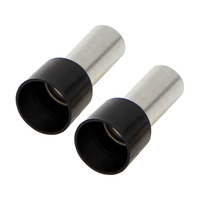 Ferrules - Black 4GA - 50 per Bag