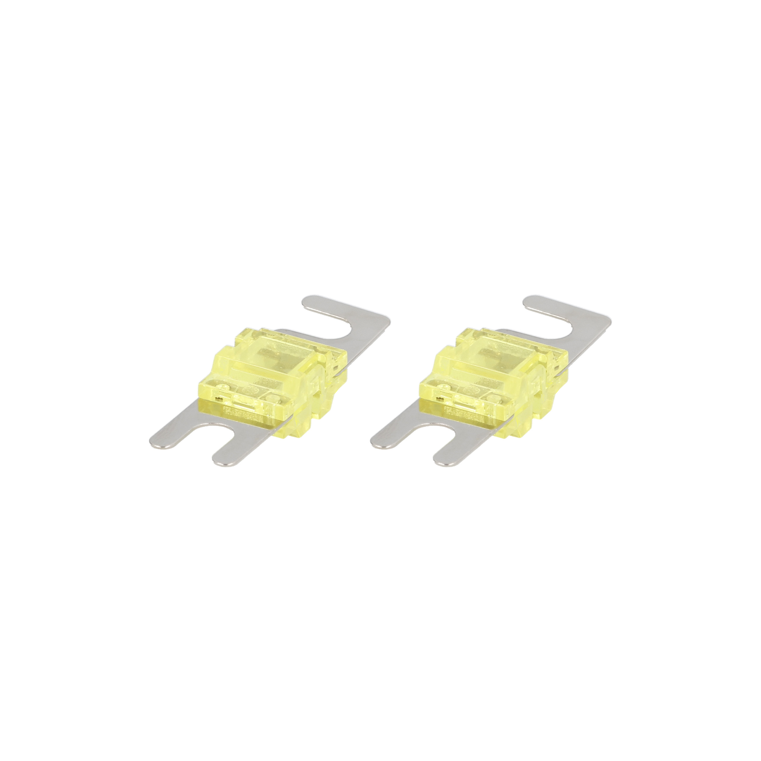 100 AMP Mini ANL Fuses Nickel Plated - MID SERIES - 2 PK
