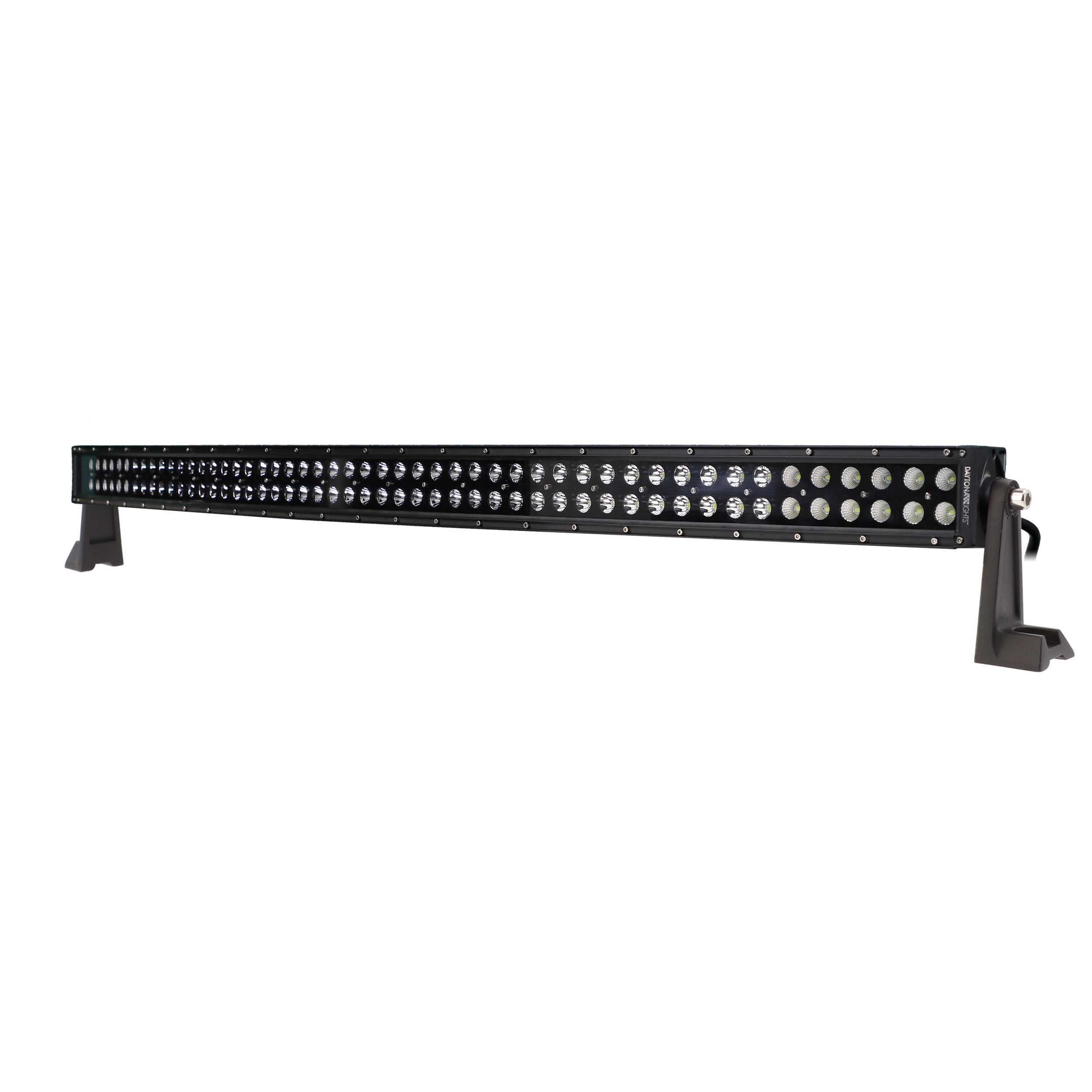 Daytona Lights 52" Blackout Dual Row Curved Lightbar