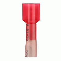 Heat Shrink Red Male Quick Disconnects 22-18 Gauge .250