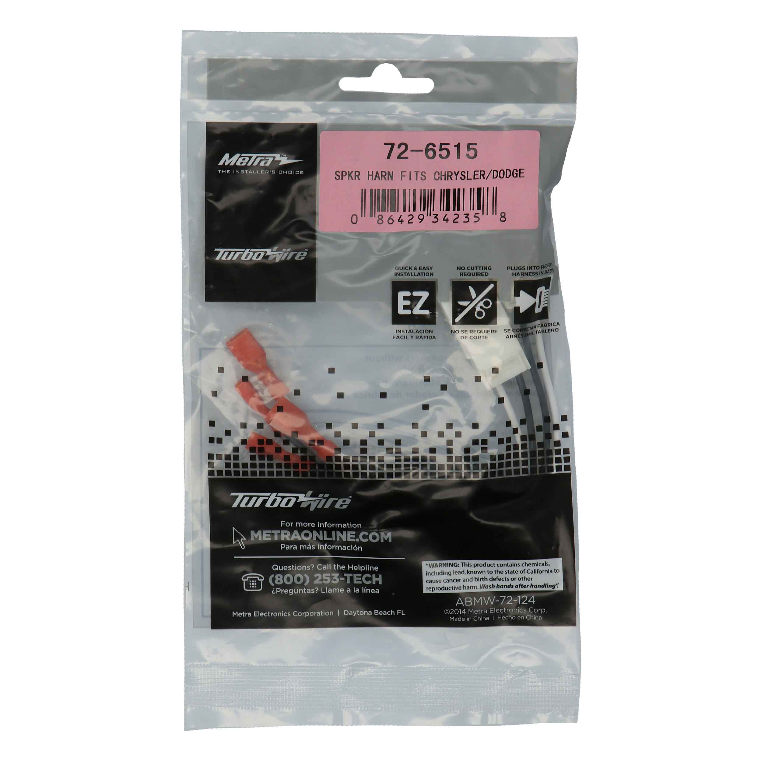 Chrysler/Dodge Speaker Harness - Pair