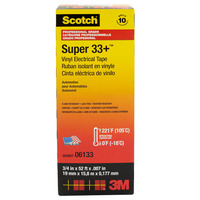 Super 33+ Premium Electrical Tape - 10 Pack
