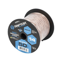 Vice Series CCA Speaker Wire | 14GA | 50 ft. | Clear