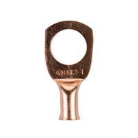 Copper Uninsulated Ring Terminal 8 Gauge 1/2 inch