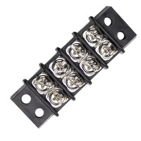 Barrier Strip 12-22 GA NO.8 Spade - 4 Position - 10 Pack