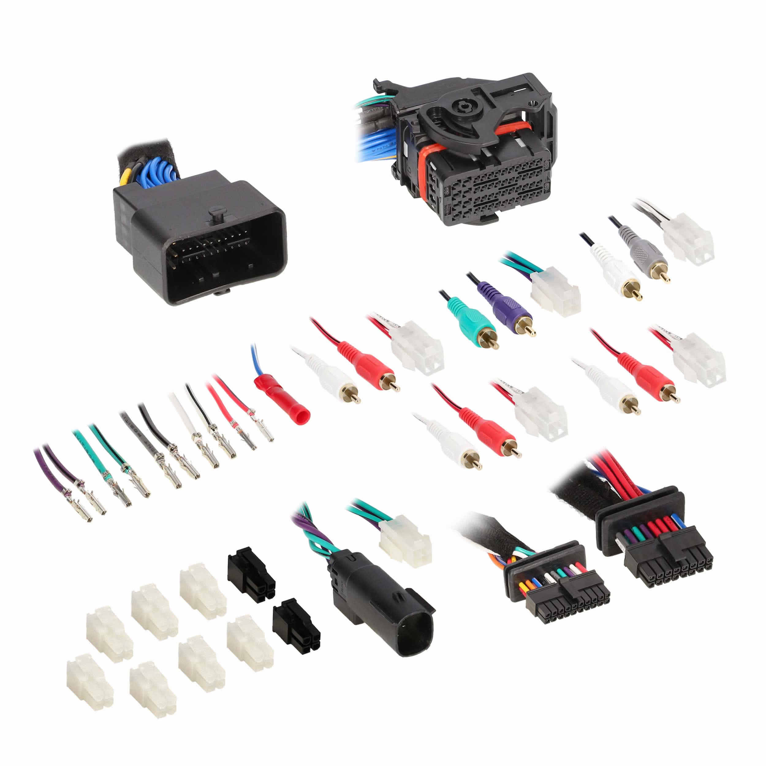 DSP and Add an Amp Harness - Fits Harley-Davidson FLH/FLT 20