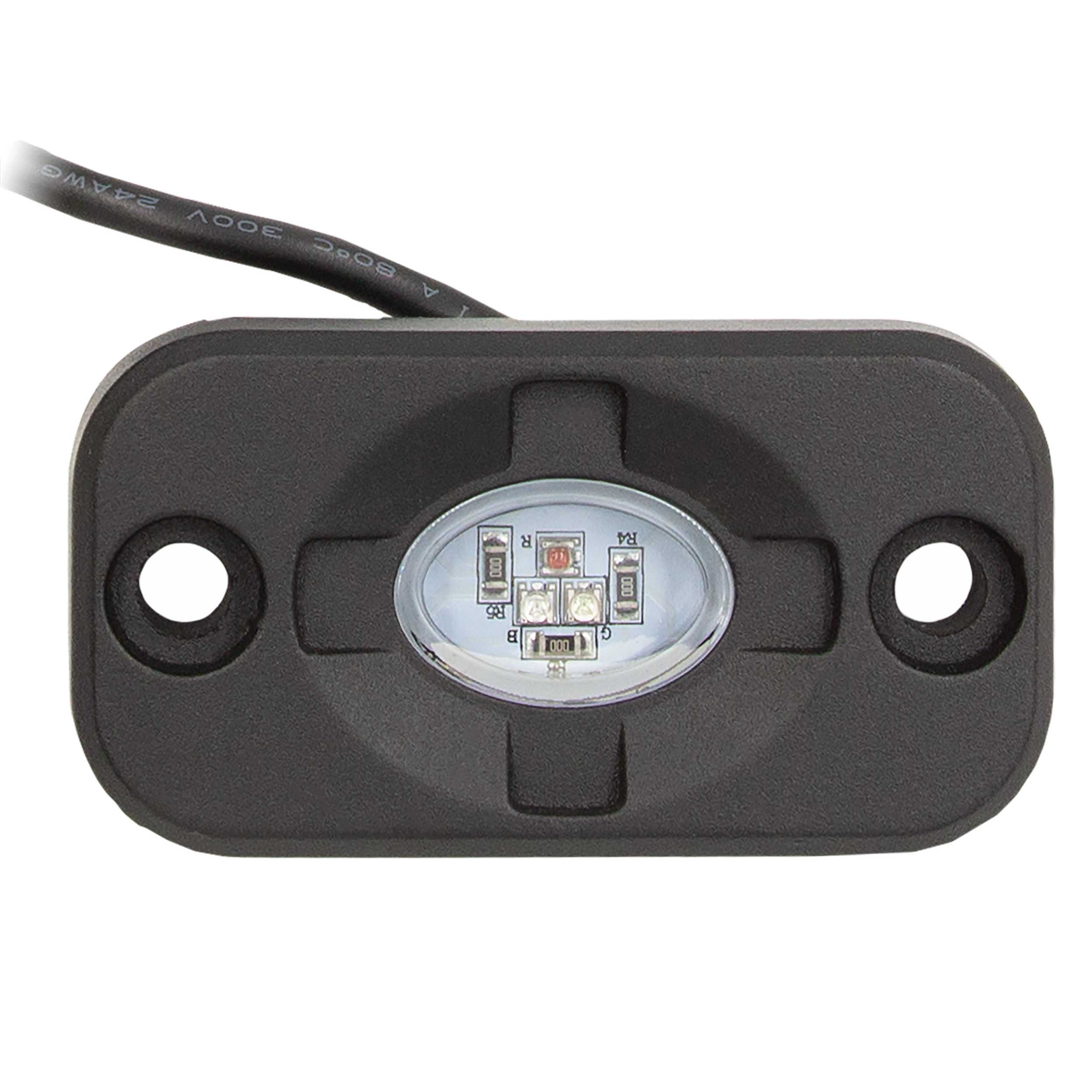 RGB Accent Light Kit - 4 RGB Pods, 3 LED