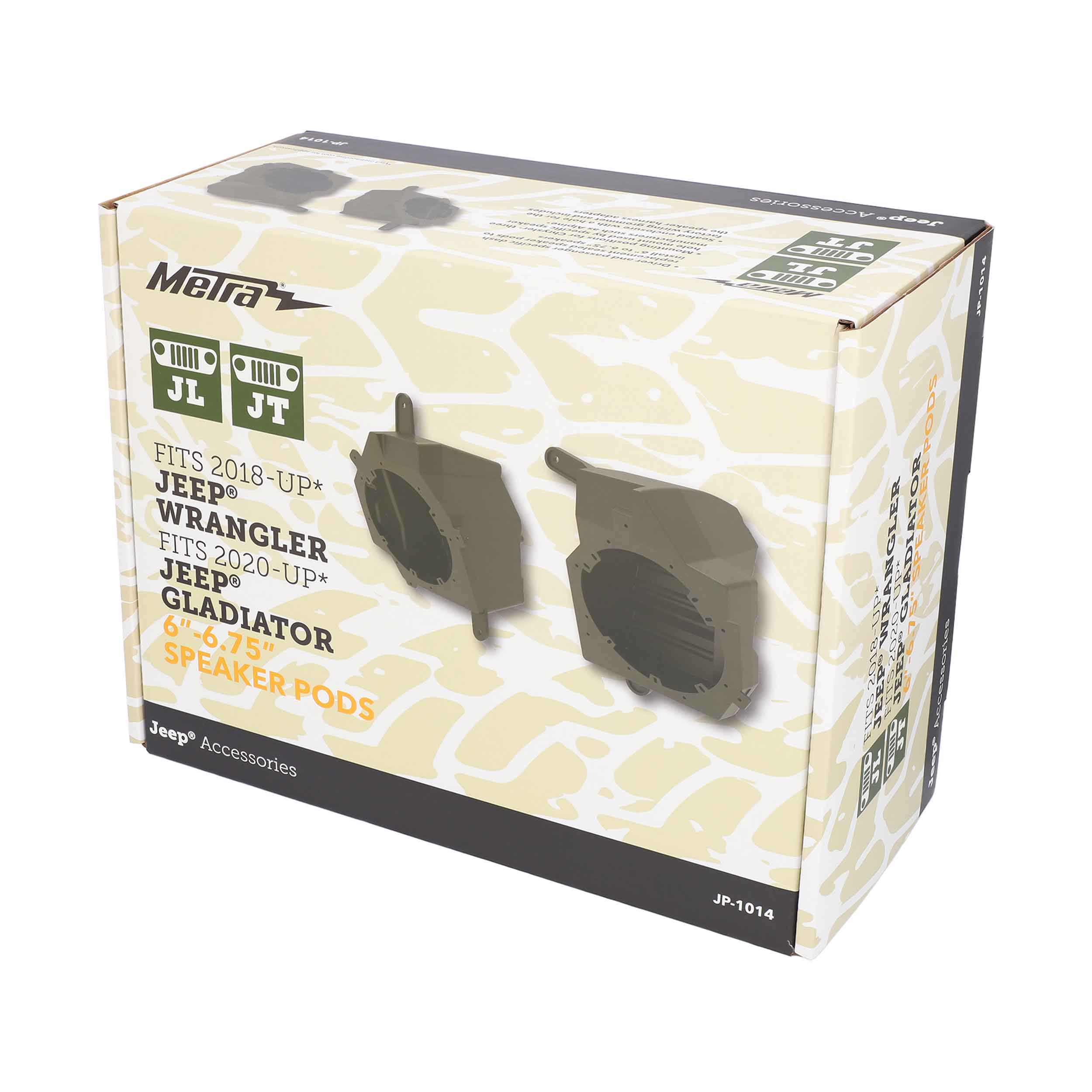 6"- 6.75" speaker pods fits WranglerJL 18-25 Gladiator 20-25
