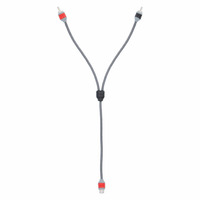 V8 RCA Y Cable | 2 Male to 1 Female | 0.5 ft.