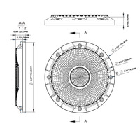 Speaker & Subwoofer Grille - 6.5-Inch