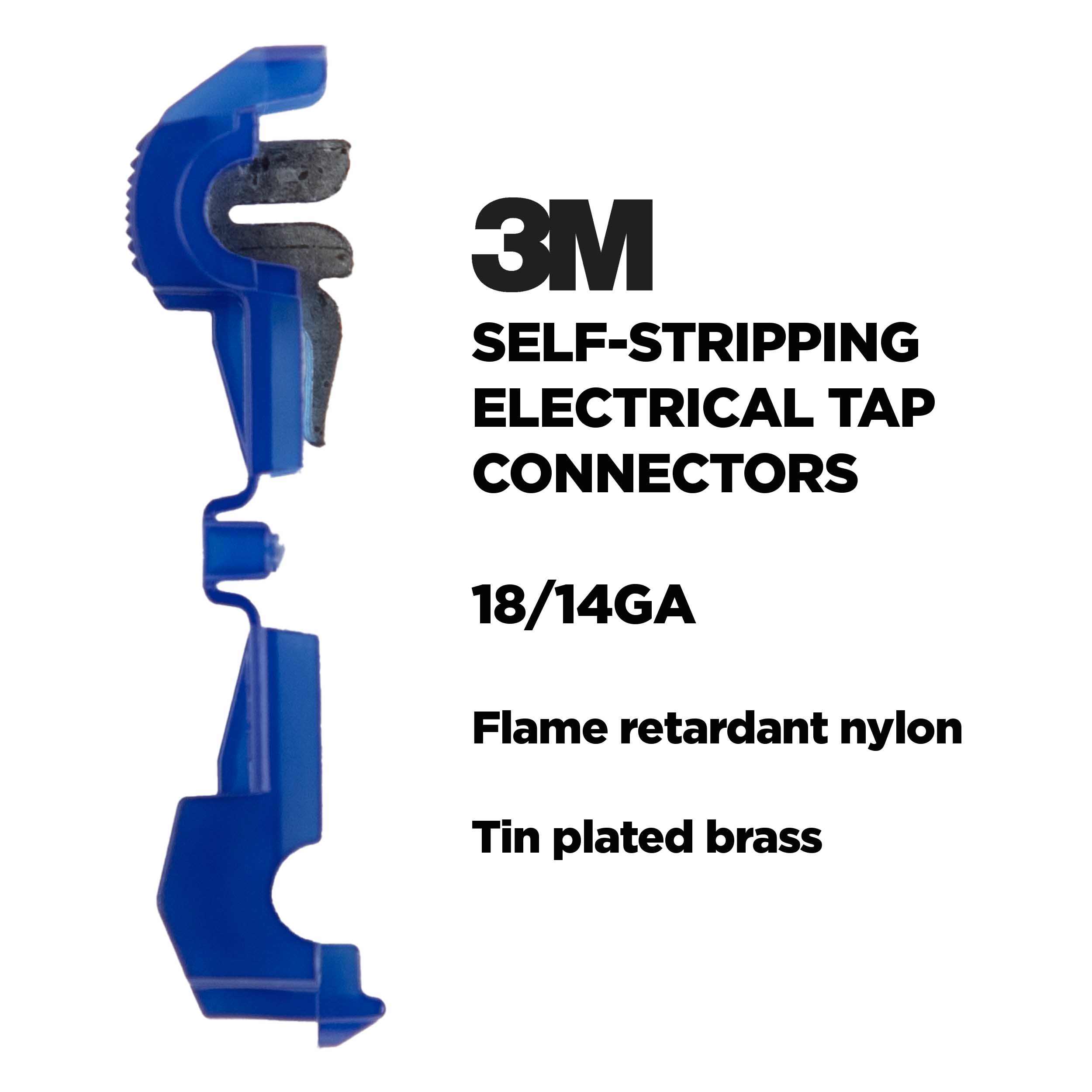 3M™ Blue T-Tap 16/14 Gauge - Package of 100