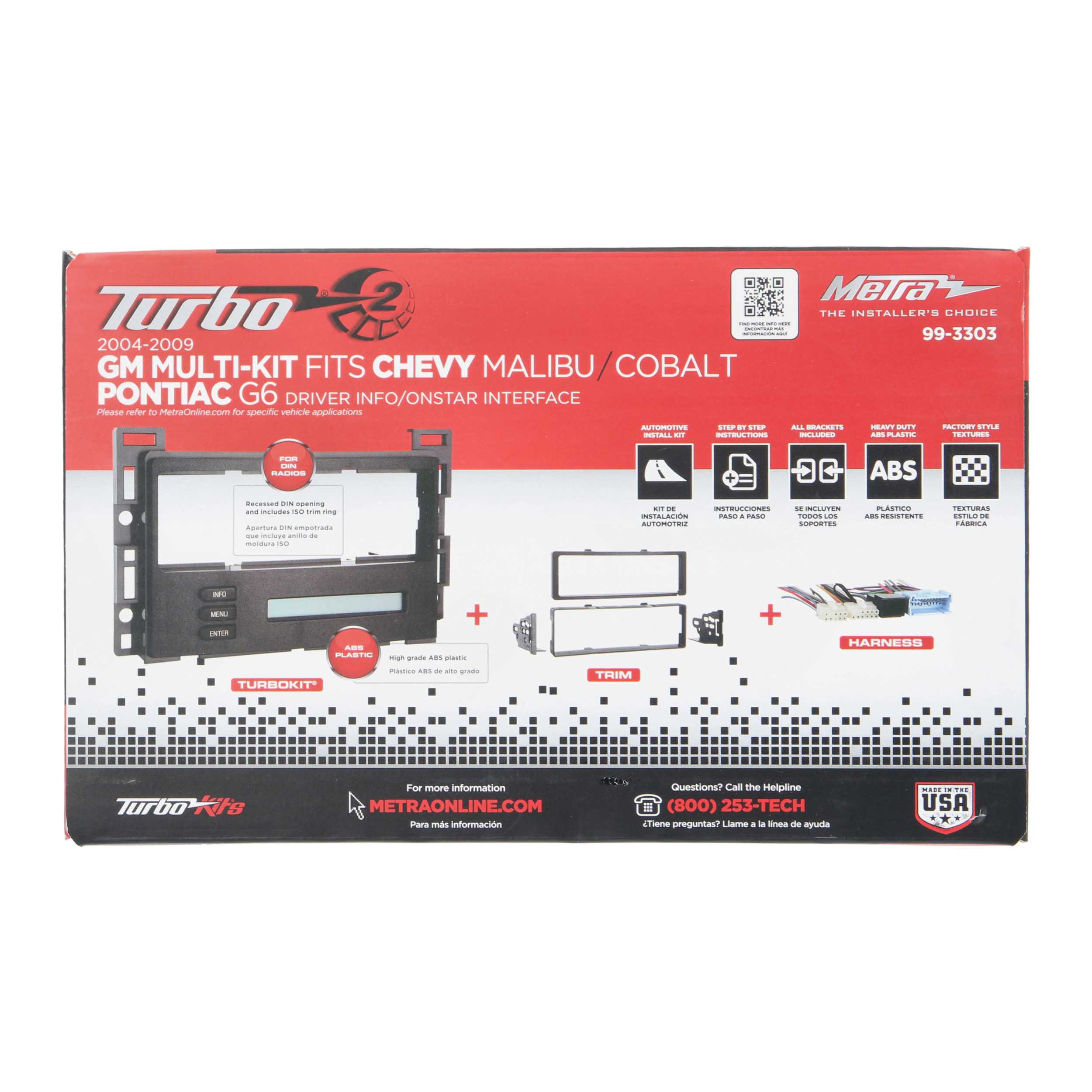 Chevrolet Malibu/Cobalt/Pontiac G6 DIC Interface 2004-2009