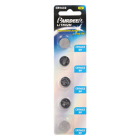 CR1632 Lithium 3-Volt Batteries - 5-Pack