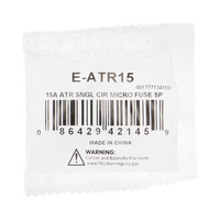 15 Amp 2 Leg Micro ATR Fuse - 5PK