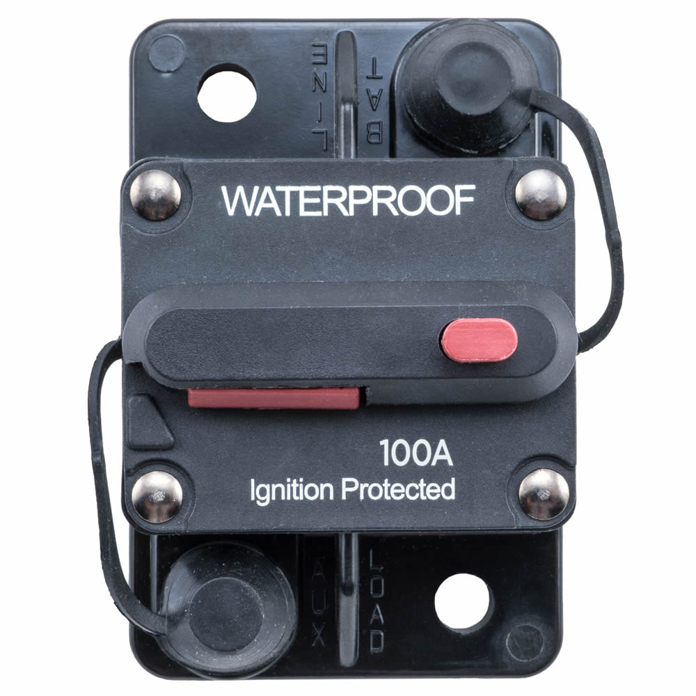 Circuit Breaker Manual Reset IP67 Rated -  100 Amp