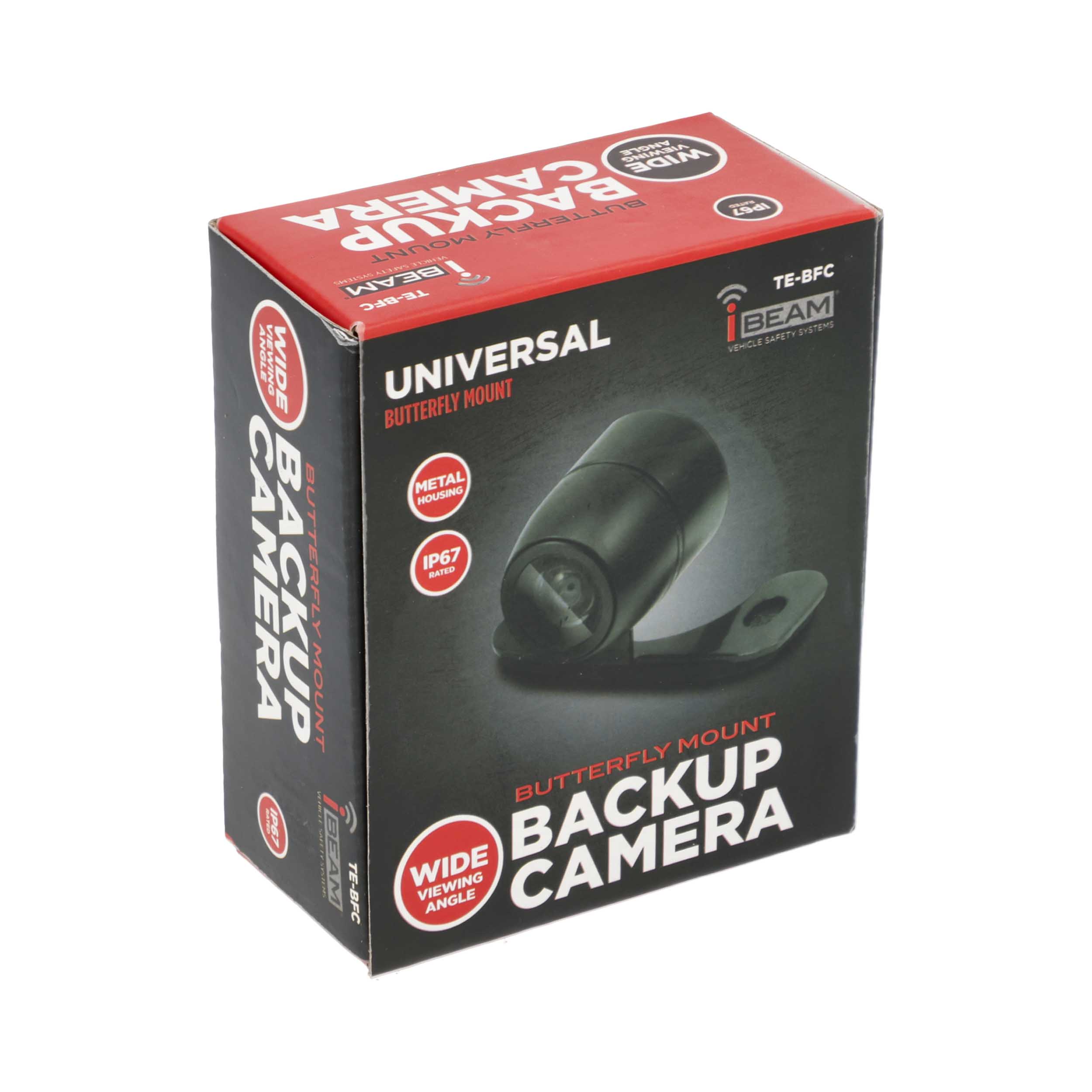 Improved Butterfly Mount Backup Camera with Metal Housing