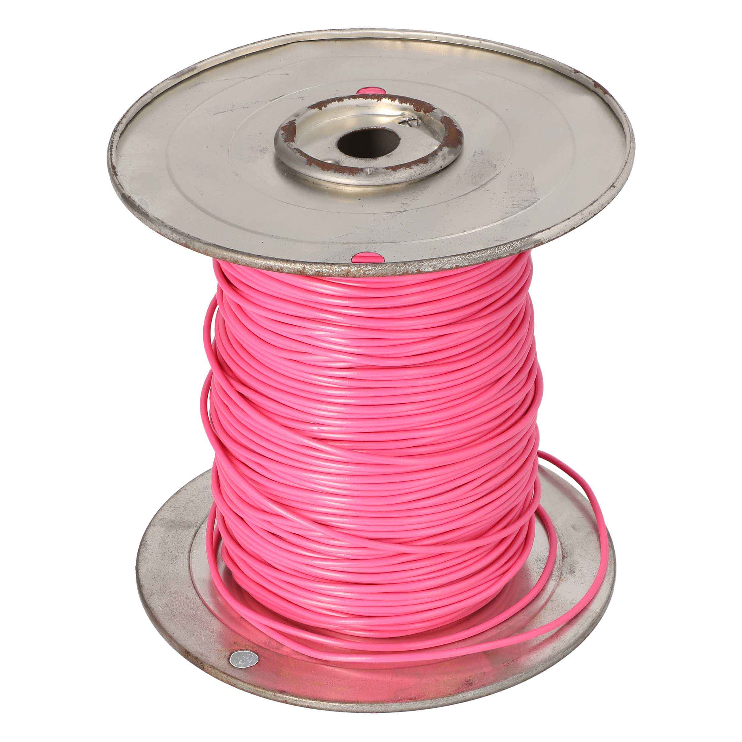 16 GA US GPT ALL COPPER PRIMARY WIRE PINK - Coil of 500 FT