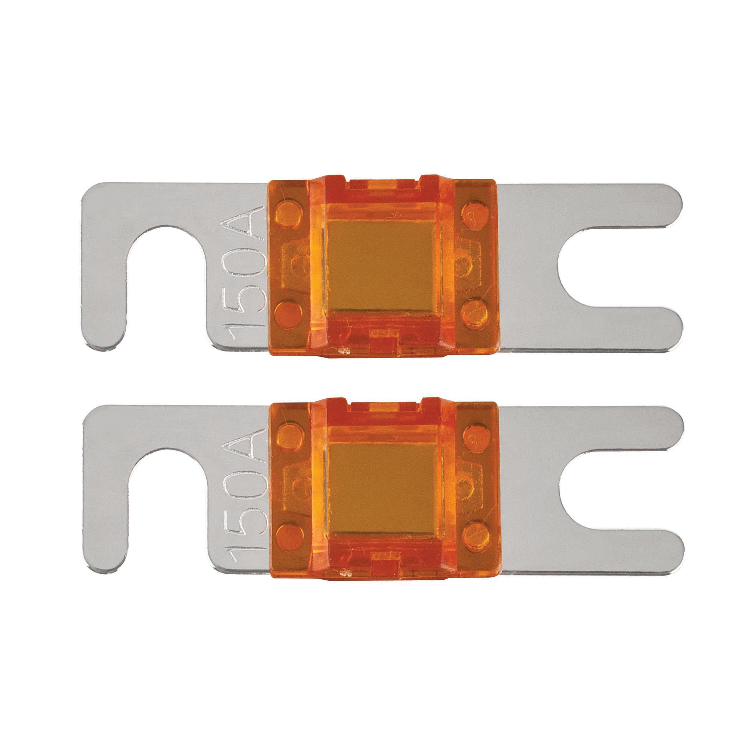 150 AMP Mini ANL Fuses Nickel Plated - MID SERIES - 2 PK