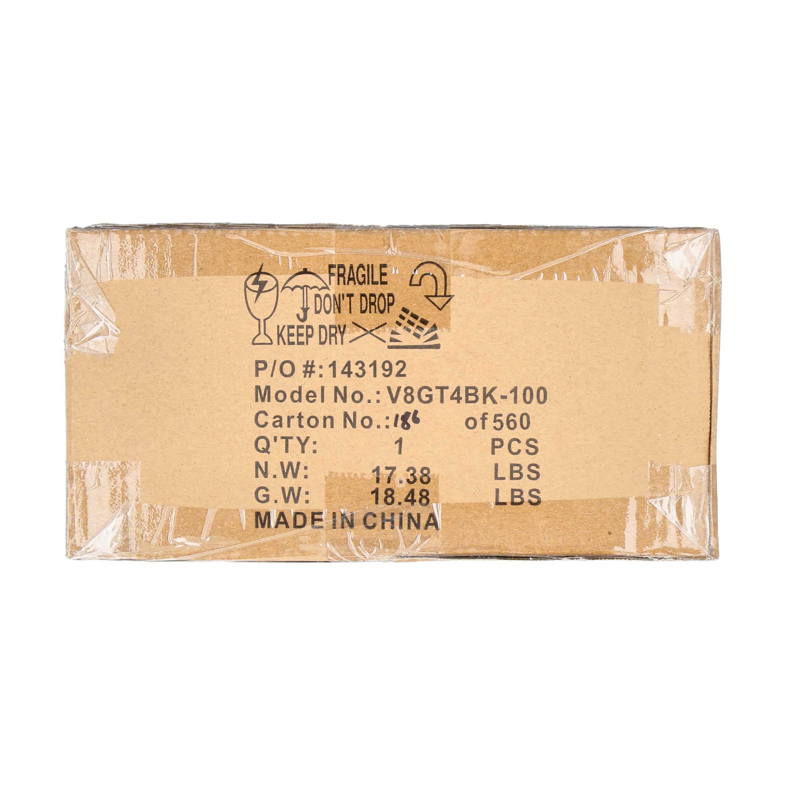 V8GT Series 4 AWG OFC Power Wire | 100 ft. | Black