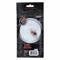 V6 RCA Barrel Adapter | Male to Male | 2 Pack