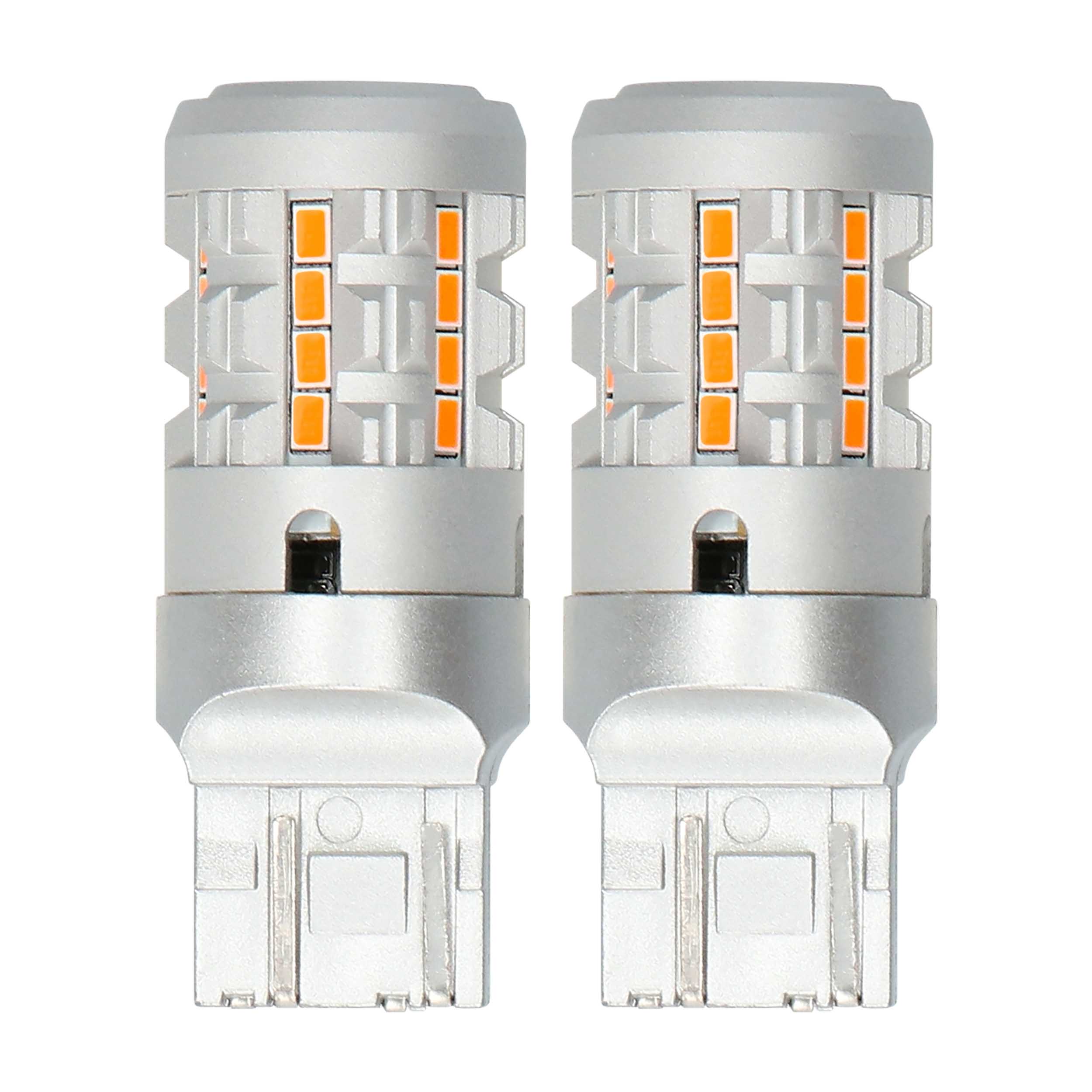 7443 Amber Bulbs with Integrated Internal CANBUS System - 2-