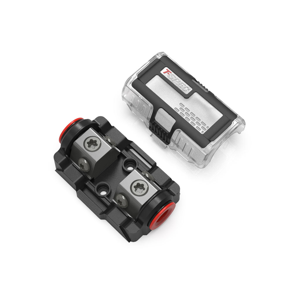 Dual MANL 1/0-4/8 AWG Fuse Holder
