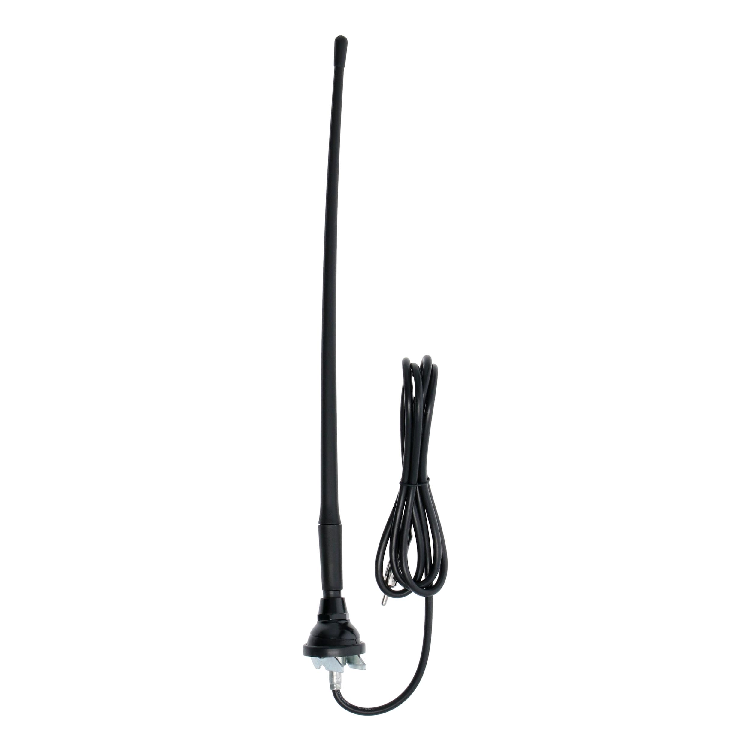 Universal Rubber Antenna - 14 Inch Black Top Mount