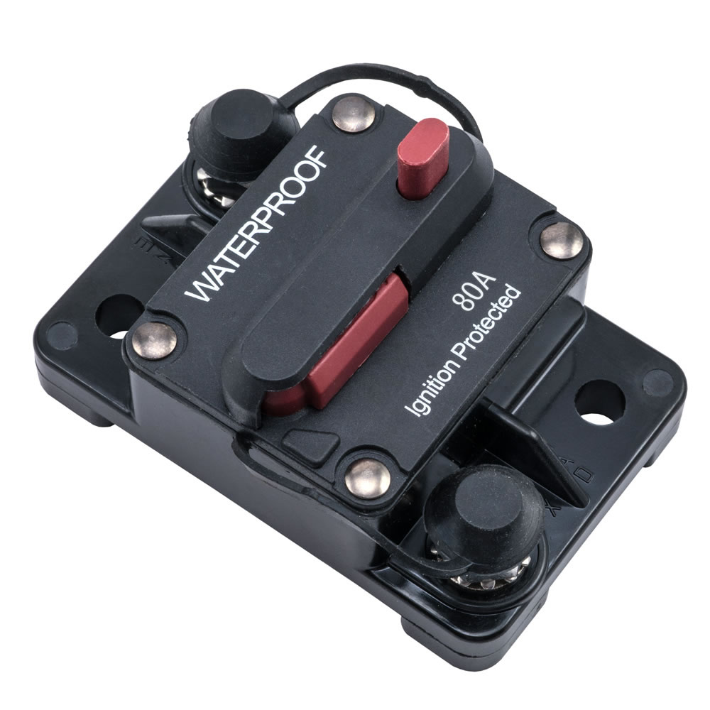 Circuit Breaker Manual Reset IP67 Rated - 80  Amp