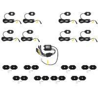 Daytona Lights RGB 8-Piece Rock Light Kit - App-Controlled