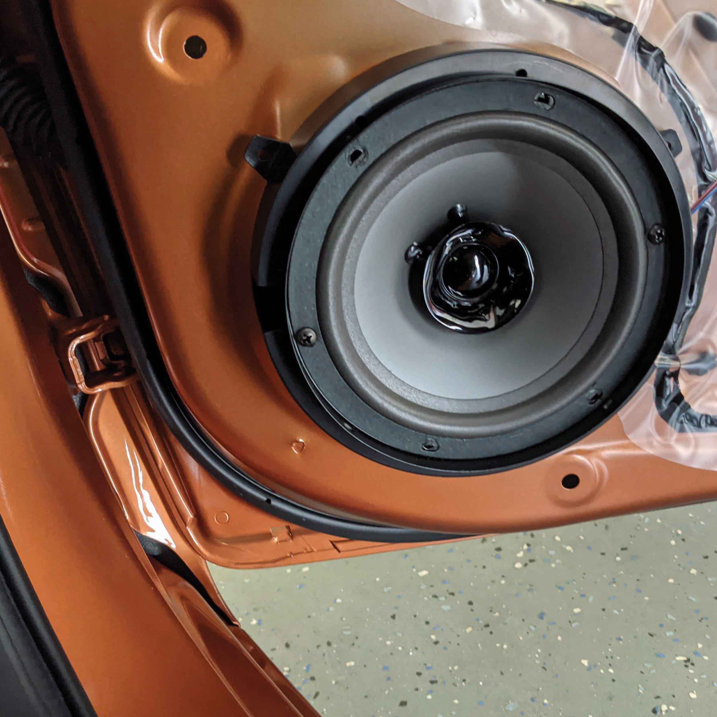 Mitsubishi Front and Rear Speaker Adapter Plate 2007-Up