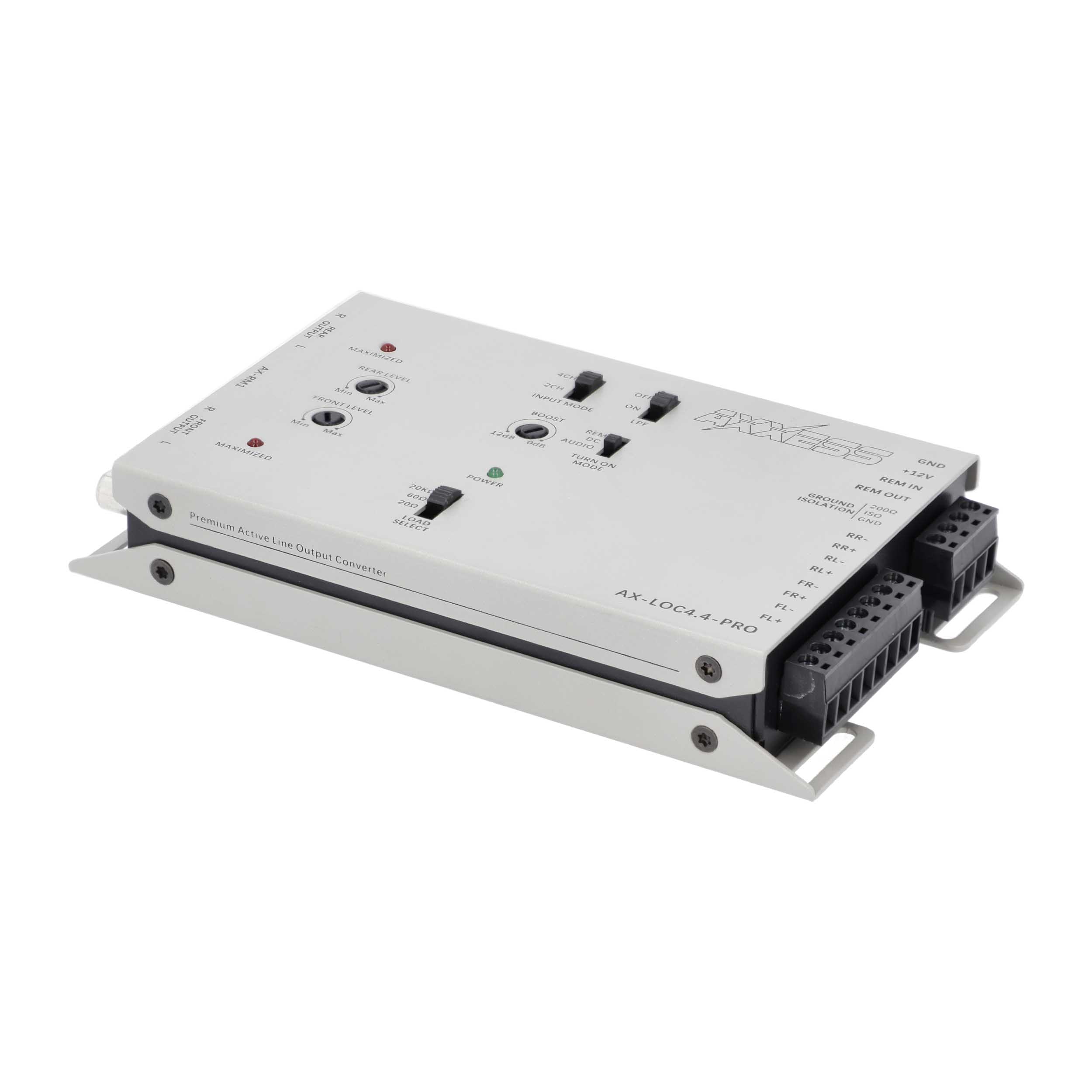 4CH Active Line Output Converter with Bass Boost