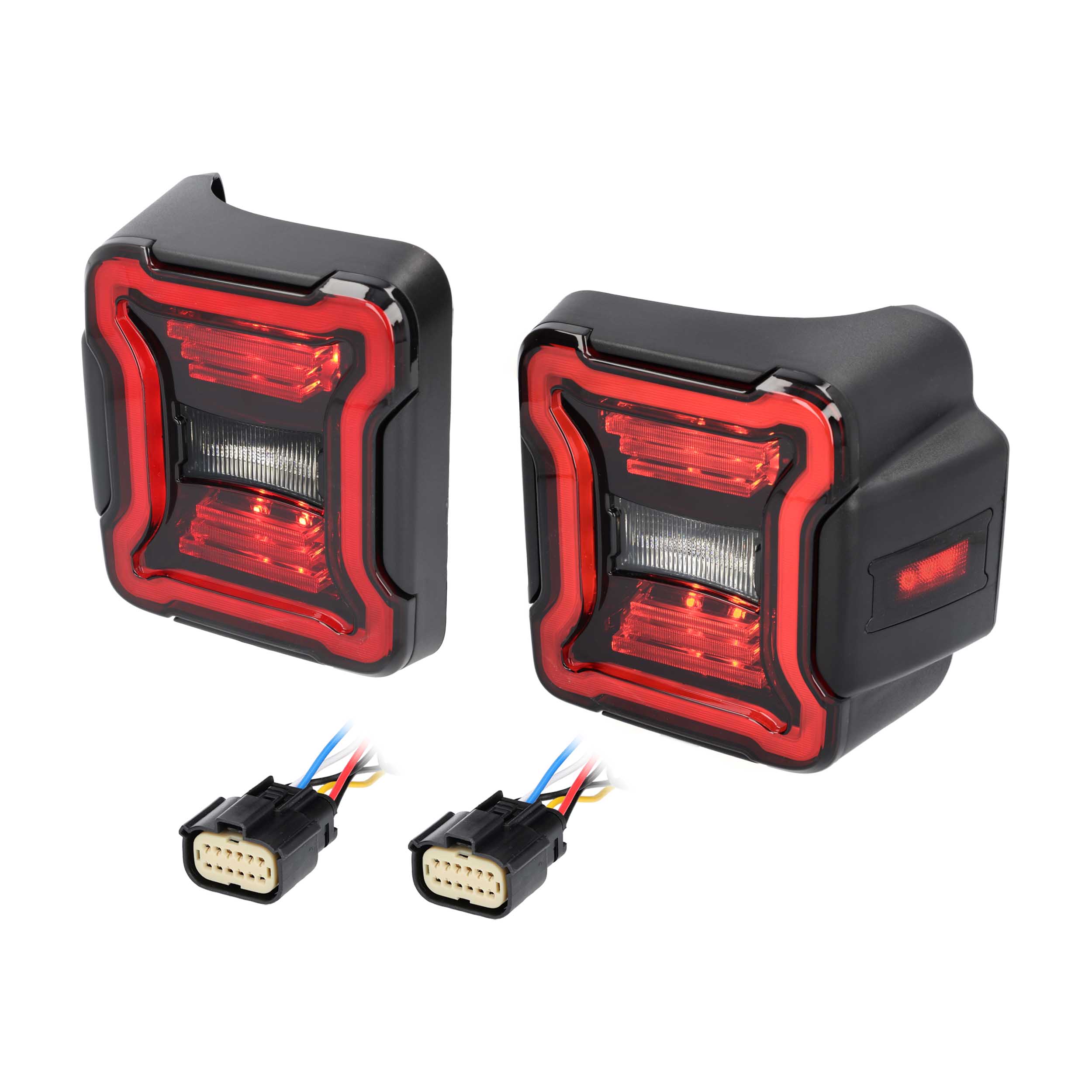 Smoked Taillight - Fits 2018-Up* Jeep Wrangler JL